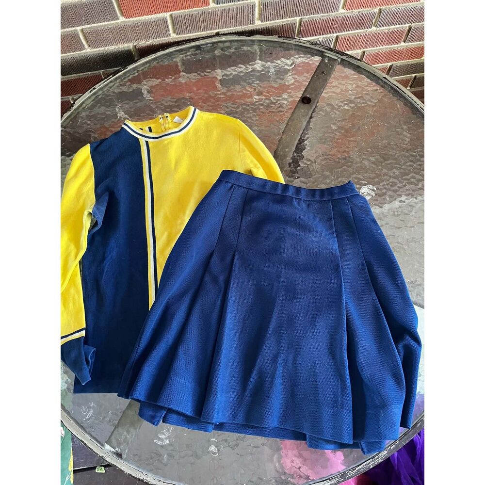 vintage 1950  aileen cheerleading outfit